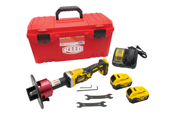 
                              
                              CPBDK
                               - Bevel Boss® Cordless Pipe Bevelers by Reed Manufacturing